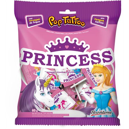 PIRULITO BOAVISTENSE 60G POP TATTOO PRIN