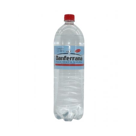 ÁGUA MINERAL DANFERRANA COM GÁS 1.5L