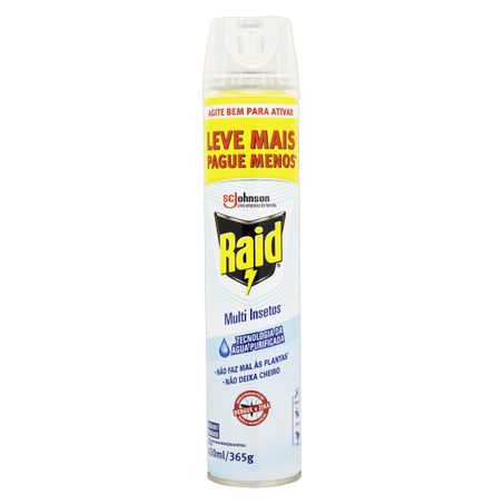 INSETICIDA AEROSSOL MULTI-INSETOS RAID