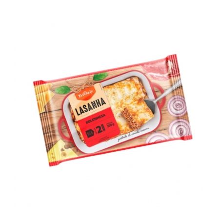 LASANHA TRIVIALY 600G BOLONHESA