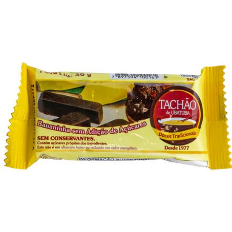BANANINHA SEM ADIÇÃO DE AÇÚCARES 30G