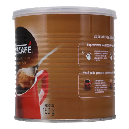 Café Nescafé Solúvel Cremoso Lata 150G 360-6