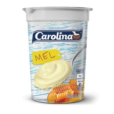 Iogurte Carolina com Mel Pote 160G
