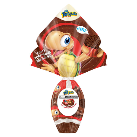 Ovo de Páscoa Tortuguita 120g - Brigadeiro