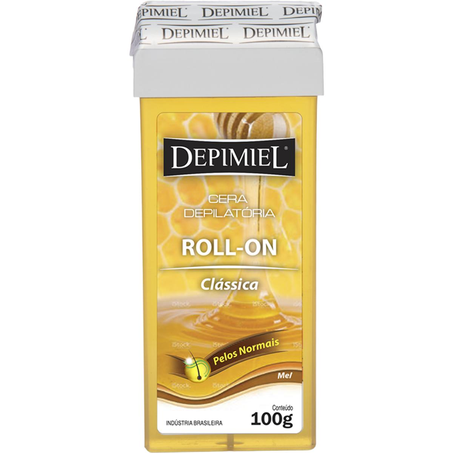 Cera Depilatória Roll-on Depimiel 100g - Clássica