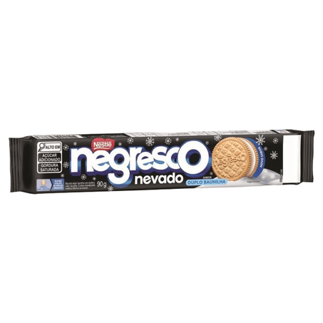 Biscoito Rech Nestle 90g Negresco Nevada Baunilha