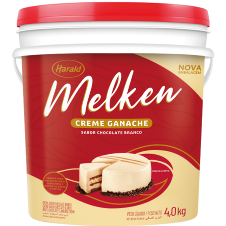 Creme harald melken ganache branco 4kg