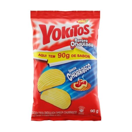 Salgadinho batata ond. churrsco yokitos 90g