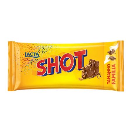 CHOC BAR LACTA 165G SHOT