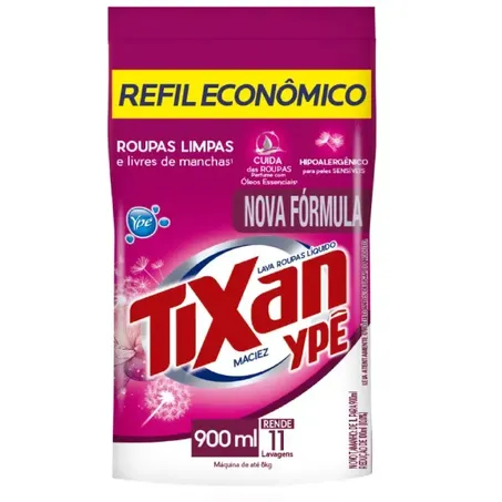 LAVA ROUPA MACIEZ SUP TIXAN YPE 900 ML            