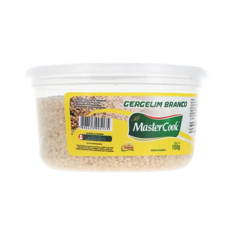 Gergelim branco carol  pote 150g 360-33