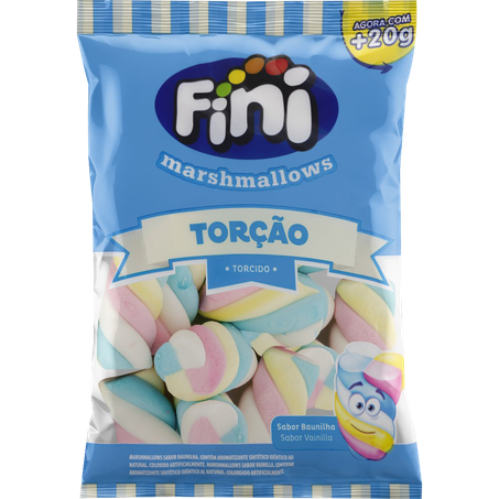 MARSHMALLOW FINI TORÇÃO PACOTE 60G