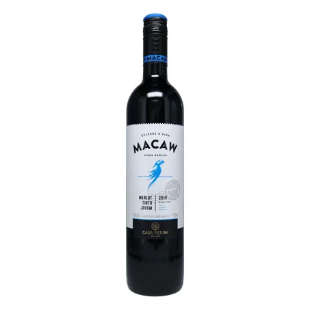 Vinho Fino Tinto Demi-Sec Casa Perini Macaw  Garrafa 750ml 360-0