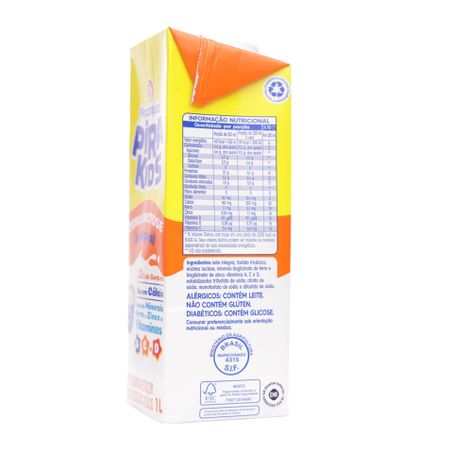 LEITE L V PIRACANJUBA -1L ZERO LACT INTEGRAL 360-42