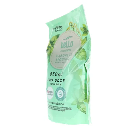 Sabonete liquido bello erva doce ref. 850ml 360-5