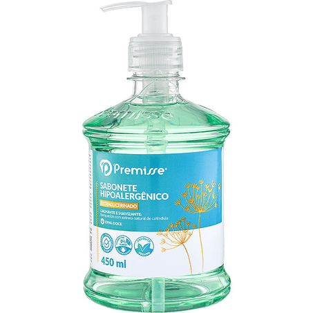 Sabonete Líquido Premisse 450ml - Hipoalergênico - Erva-doce