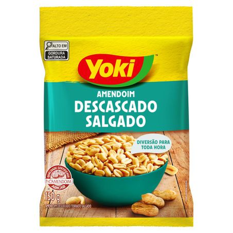 Amendoim Yoki Salgado Pacote 150g 