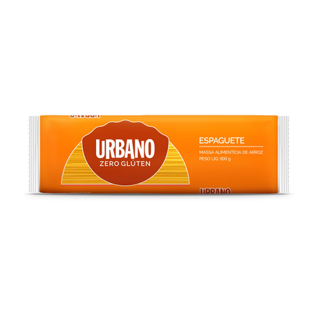 Massa urbano espaguete sem gluten 500g