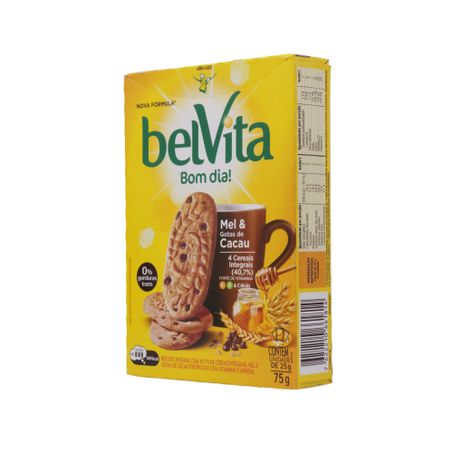 Biscoito Integral Belvita Mel/Cacau 75g 360-7