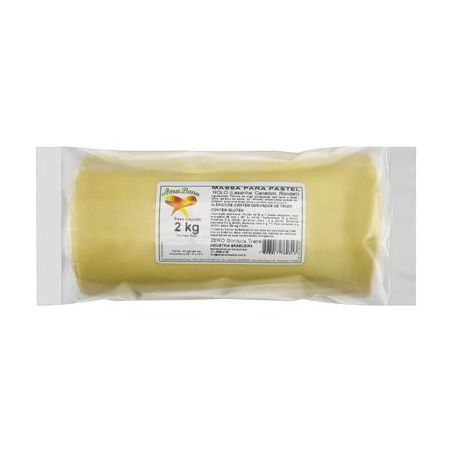 Massa Para Pastel Rolo Ama Bene Pacote 2KG