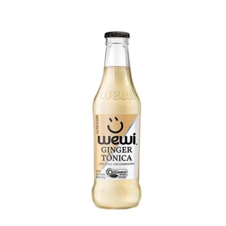 Agua tonica organica gengibre wewi 255ml