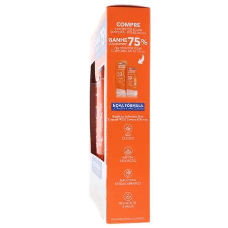 Protetor solar corporal cenoura e bronze 360-8