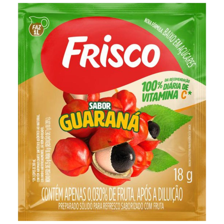 Refresco Frisco Guaraná Pacote 18G 