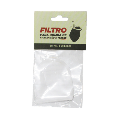 FILTRO ERVA P/CHIMARRAO DR CHA C/2