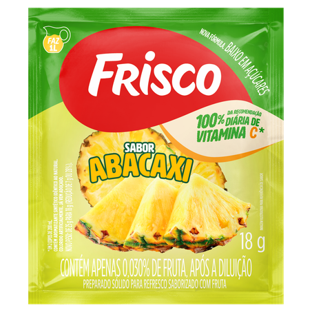 Refresco frisco abacaxi 18g