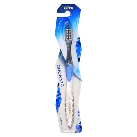 Escova dental green diamond macia*