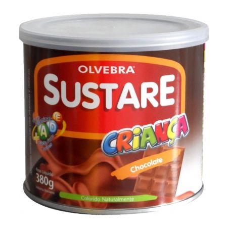 SUSTARE OLVEBRA CRIANCA CHOCOLATE 380G