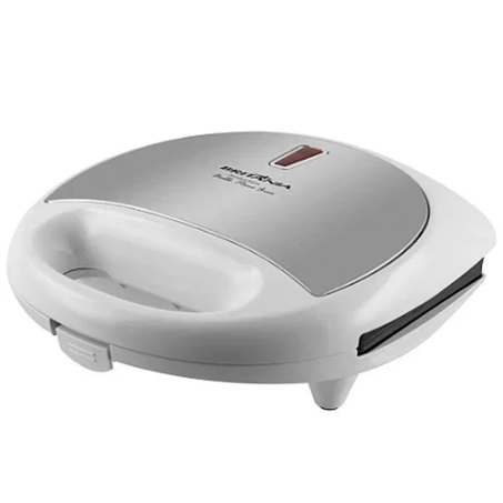 Eletro sanduicheira britania bello pane inox 220v-faz 2 sanduiches ao mesmo temp