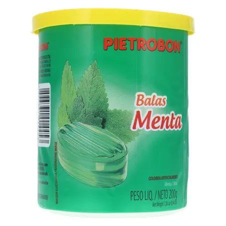 Bala pietrobon menta pote 200g 360-22
