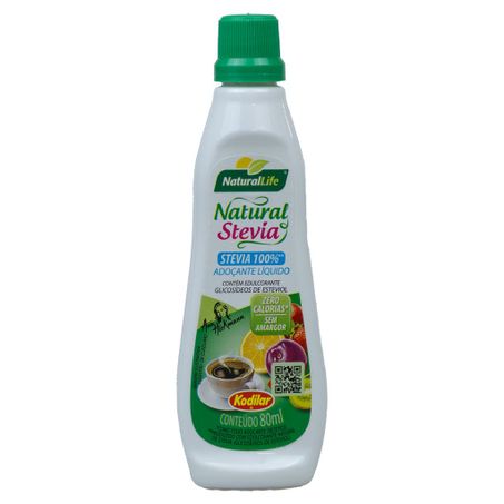 ADOÇANTE NATURAL STEVIA 80ML