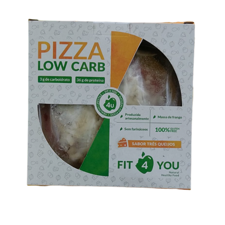 Pizza Low Carb 3 Queijos 150g