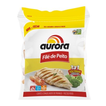 FILÉ PEITO FRANGO AURORA CONGELADO 3kg