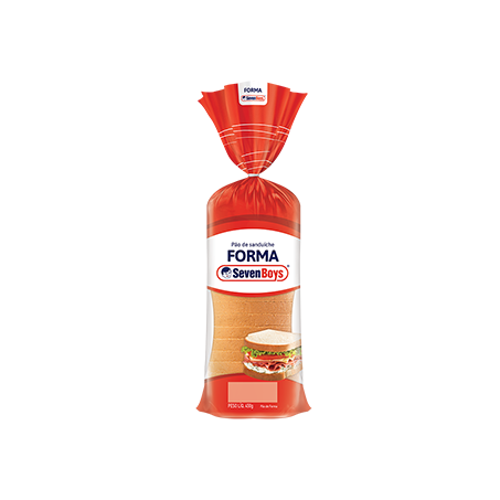 Pão de forma seven boys pacote 450g