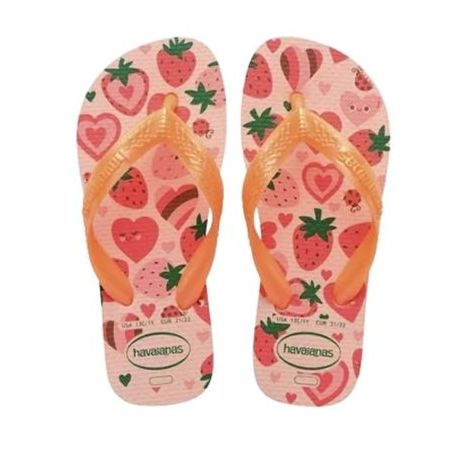 CHINELO HAVAIANAS KIDS FLORES ROSA/CONFETE 29/30