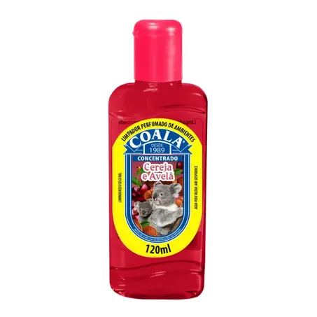 LIMPADOR PERFUMADO CONC CEREJA E AVEL COALA 120 ML