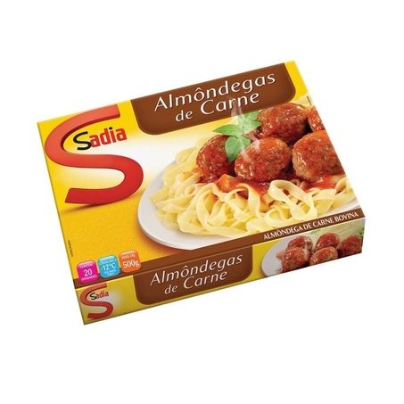 ALMONDEGA SADIA BOVINA 500G