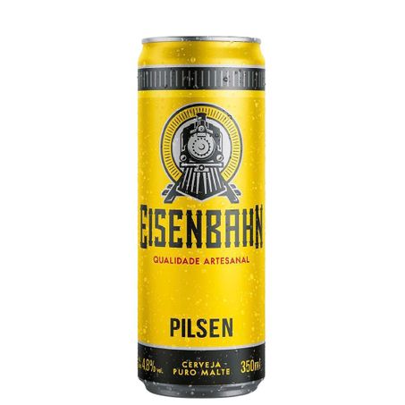 Cerveja eisenbahn pilsen puro malte lata 350ml