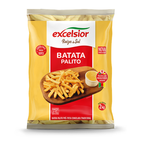 BATATA PRE-FRITA CG 2KG EXCELS