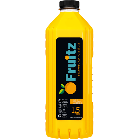 Suco de laranja fruitz pet 1.5l