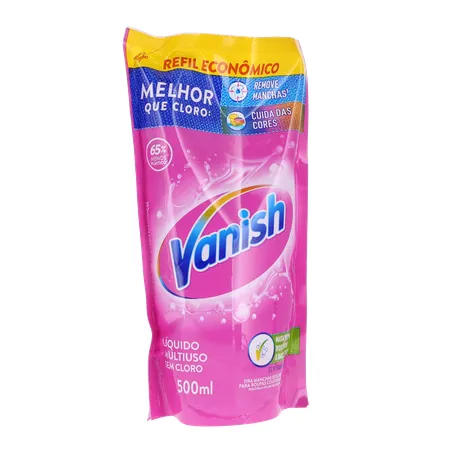 Tira Manchas Gel Vanish Roupas Coloridas Refil 500ML 360-35