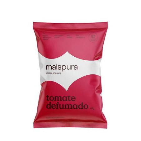 PIPOCA SALGADA TOMATE 40G - MAIS PURA