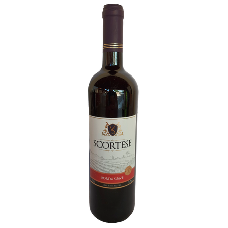 Vinho scortese bordo suave 1lt
