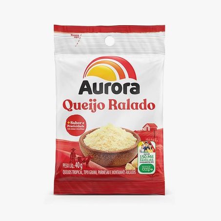 QUEIJO RALADO AURORA 40G