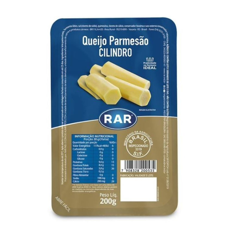 Queijo Parmesão Cilindro Rar 200G