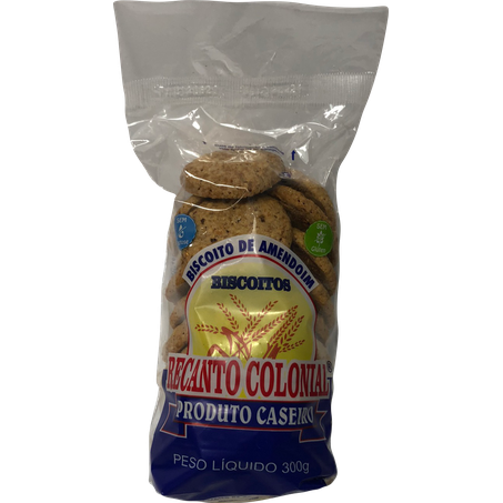 Biscoito recanto colonial 300g amendoim
