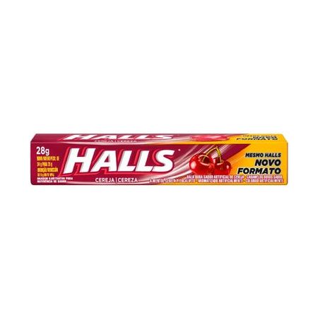 Bala Halls Cereja 28G